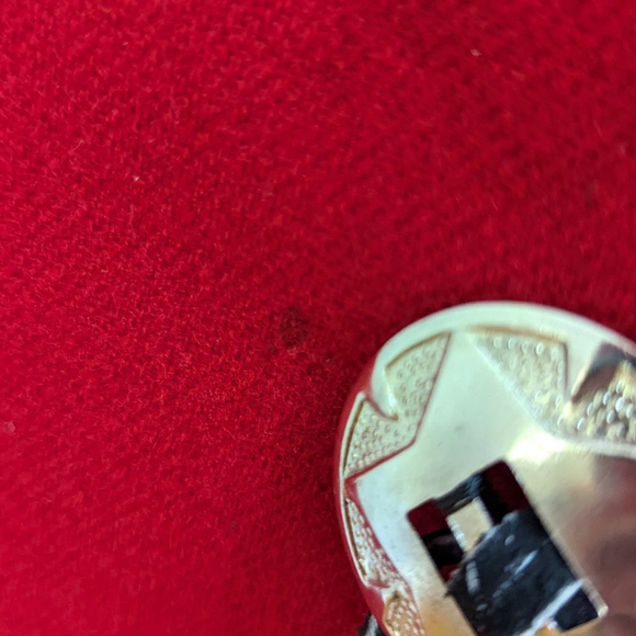 Lawrence Coates Renaissance Vintage Red Wool Blend Blazer Size S - Picture 5 of 11